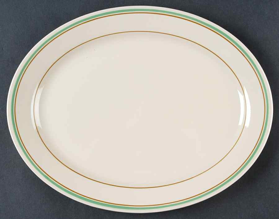 COR196 11" Oval Serving Platter by Corning Corelle-1