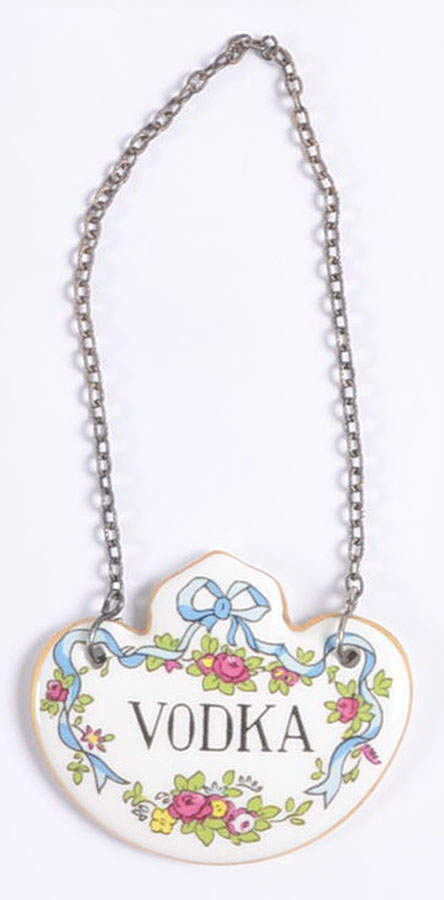 Decanter Labels Vodka Decanter Label by Coalport-1