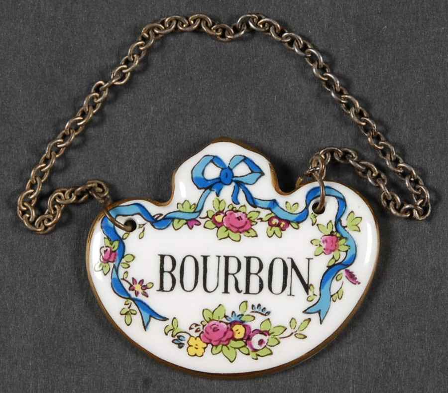 Decanter Labels Bourbon Decanter Label by Coalport-1