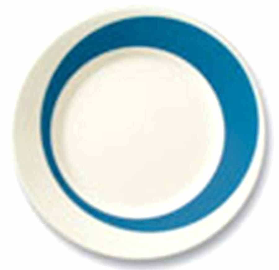 Blue Shapes Dinner Plate by Corning Corelle-1