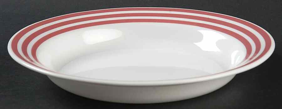 Rose Rainbow (Corelle) Rim Soup Bowl by Corning Corelle-1