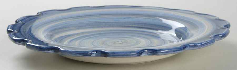 Swizzle Dinner Plate by C E Corey-1
