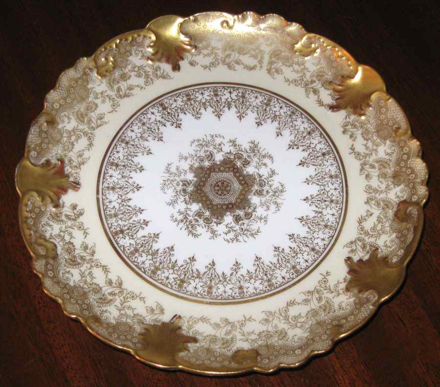 CHF1543 Dessert/Pie Plate by Charles Field Haviland-1