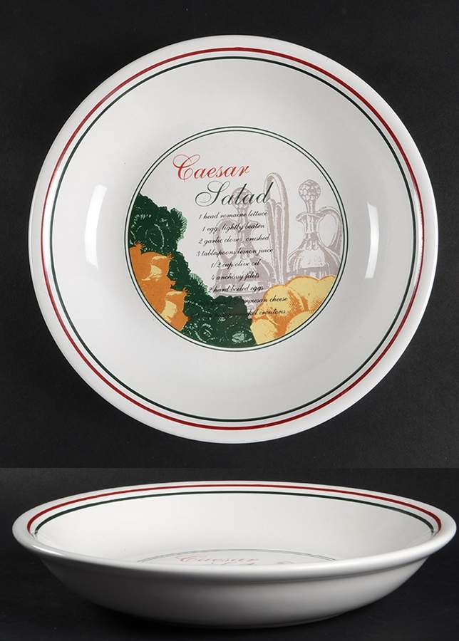 Chef Salads Individual Salad Bowl by Certified International-1