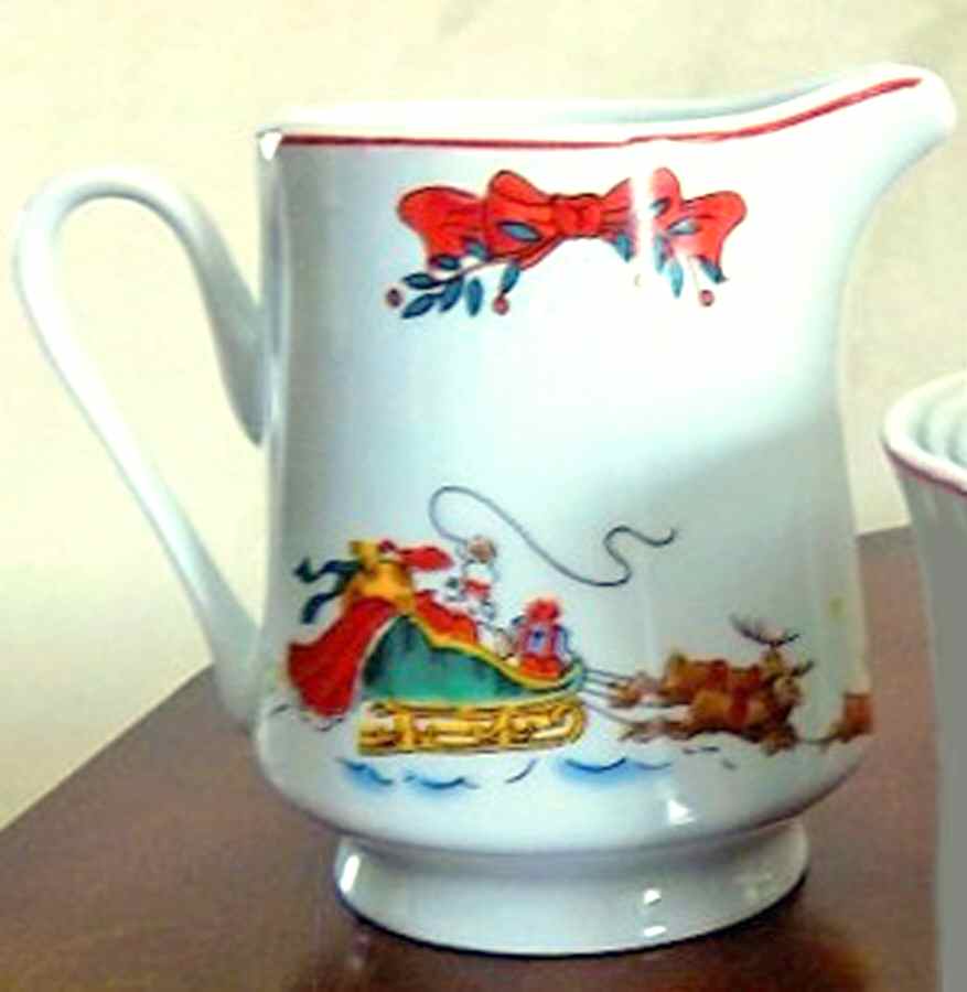 Santa Sleigh Creamer by The Cellar (China)-1