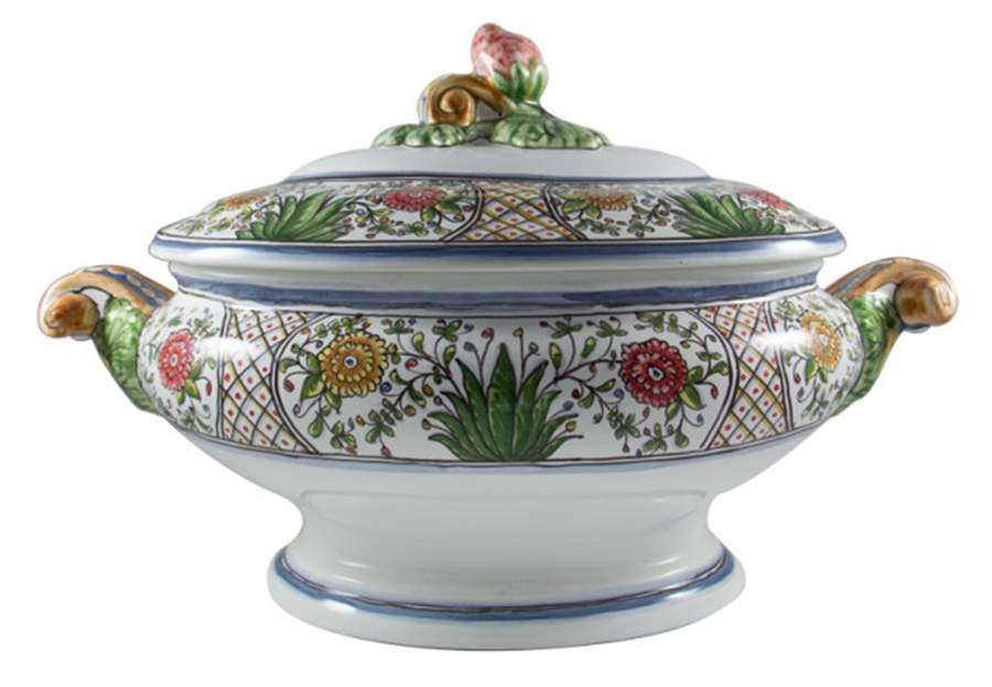 Poppy Tureen &  Lid by C E Corey-1