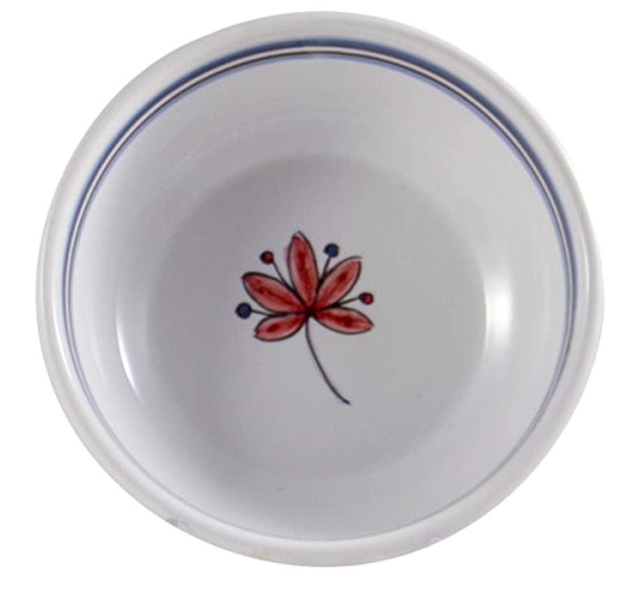 Poppy Coupe Cereal Bowl by C E Corey-1