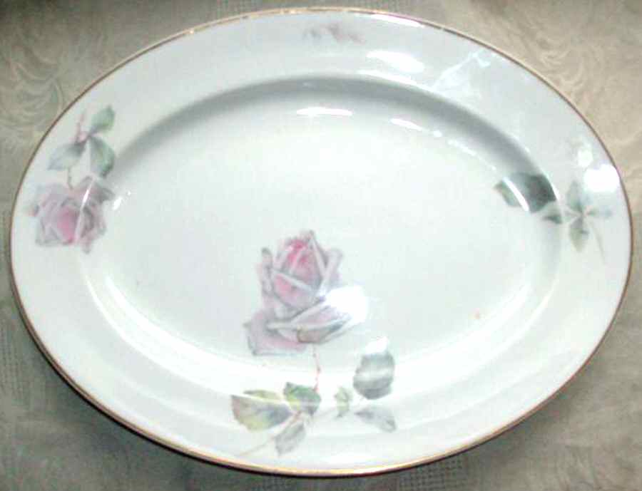 HCZ303 14" Oval Serving Platter by Haas-Czjzek Coronado-1