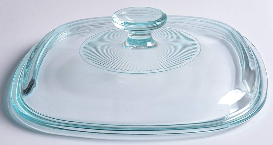 Corning & Pyrex Lids & Accessories Ice Blue Glass Lid #A-9-C by Corning Corelle-1