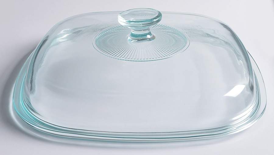 Corning & Pyrex Lids & Accessories Ice Blue Glass Lid #A-12-C by Corning Corelle-1