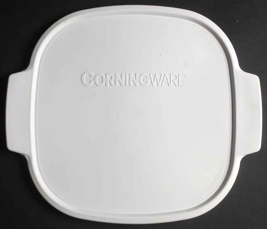 Corning & Pyrex Lids & Accessories A-12-PC White Plastic Lid by Corning Corelle-1