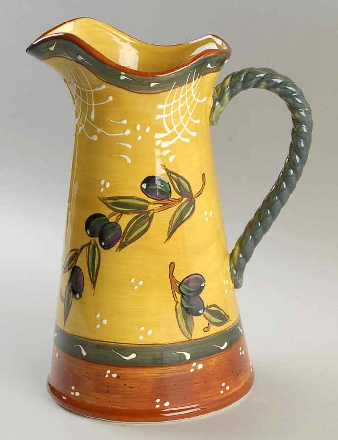 French Olives 88 Oz Pitcher by Certified International-1