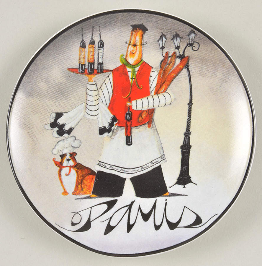 Paris Chefs Appetizer Plate by Certified International-1
