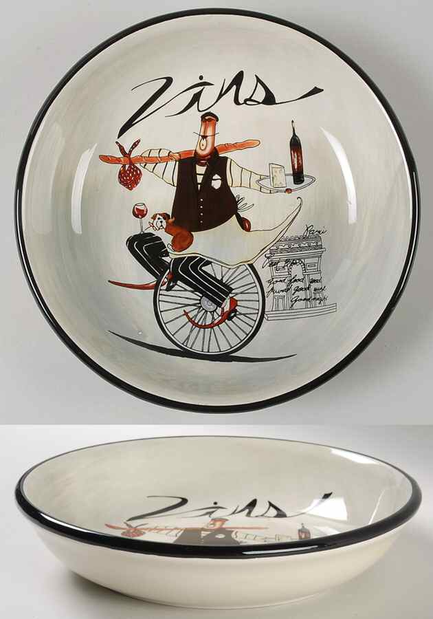 Paris Chefs 9" Soup/Pasta Bowl by Certified International-1