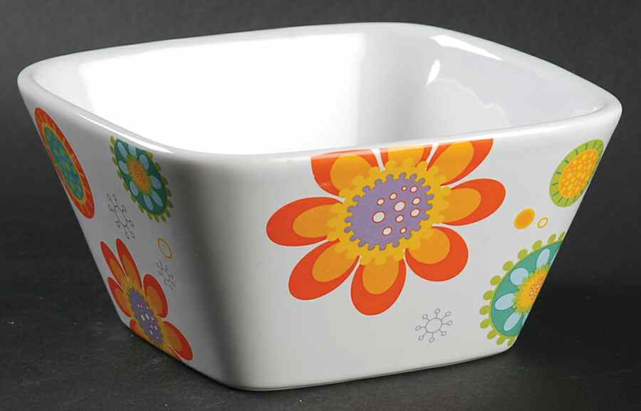 Modern Garden Individual Square Ice Cream Dish by Certified International-1