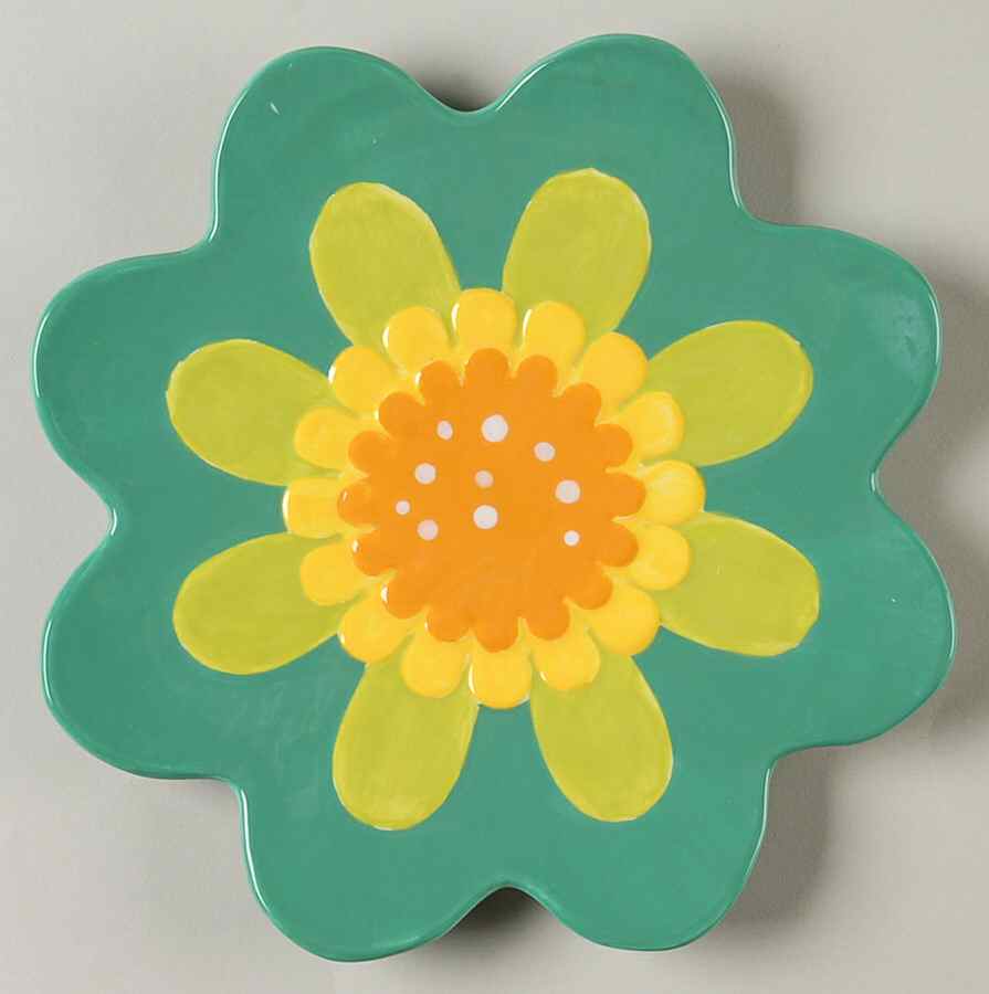 Modern Garden Figural Salad Plate by Certified International-1