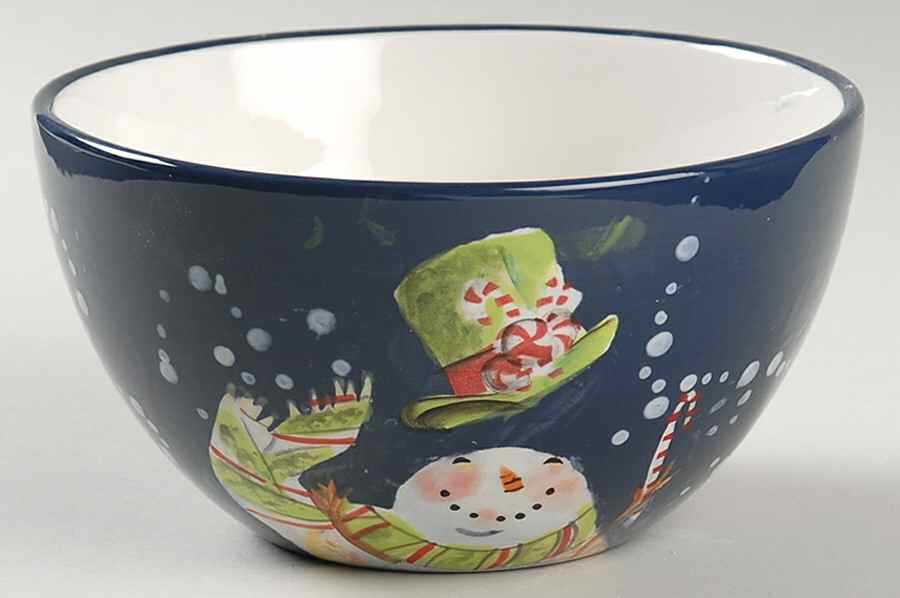 Magic Hat Snowman Individual Ice Cream Dish by Certified International-1