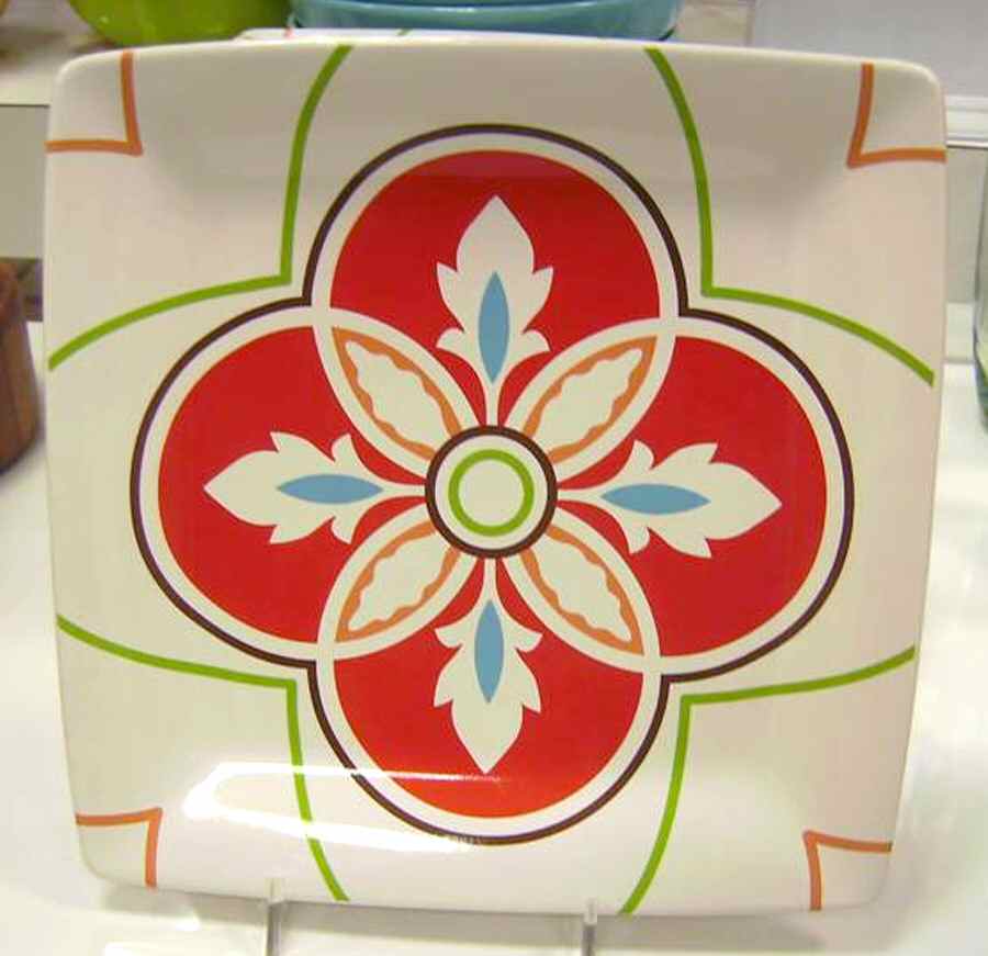 Global Square Salad Plate by The Cellar (China)-1