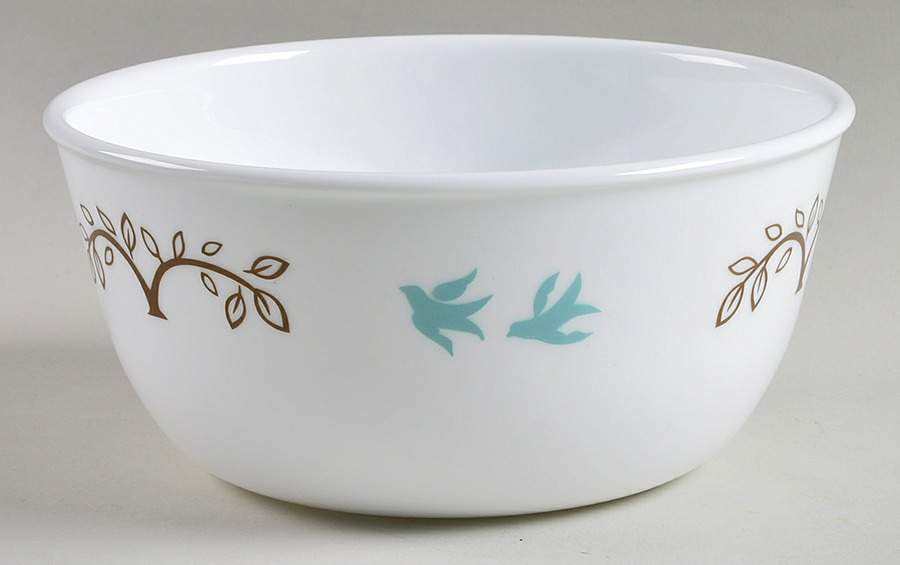Tree Bird (Corelle) Super Soup/Cereal Bowl by Corning Corelle-1