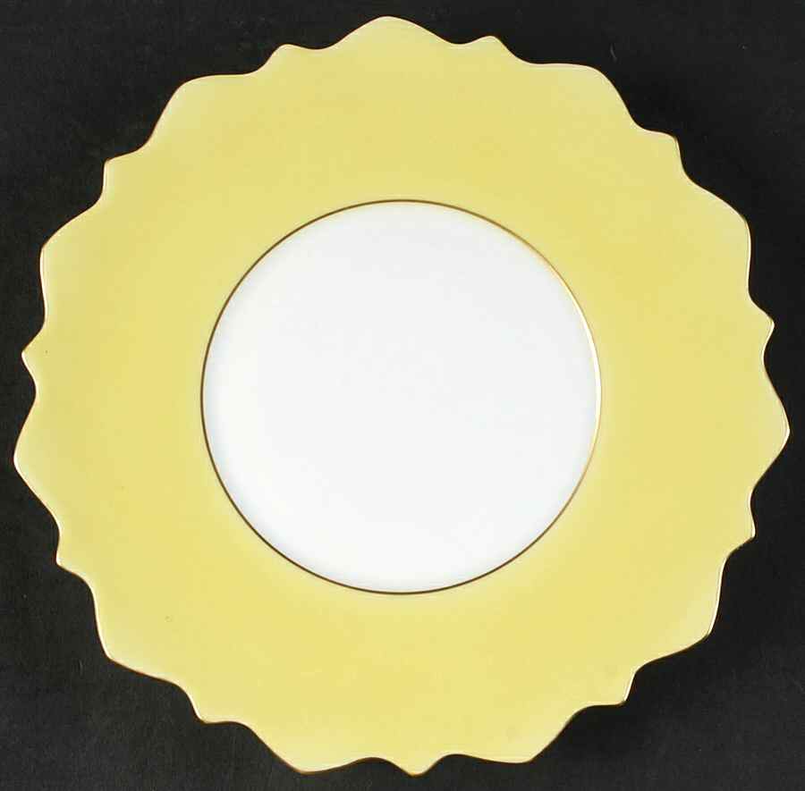 Samoa Ete Citron (Lime Green) Salad/Dessert Plate by Jean Louis Coquet-1