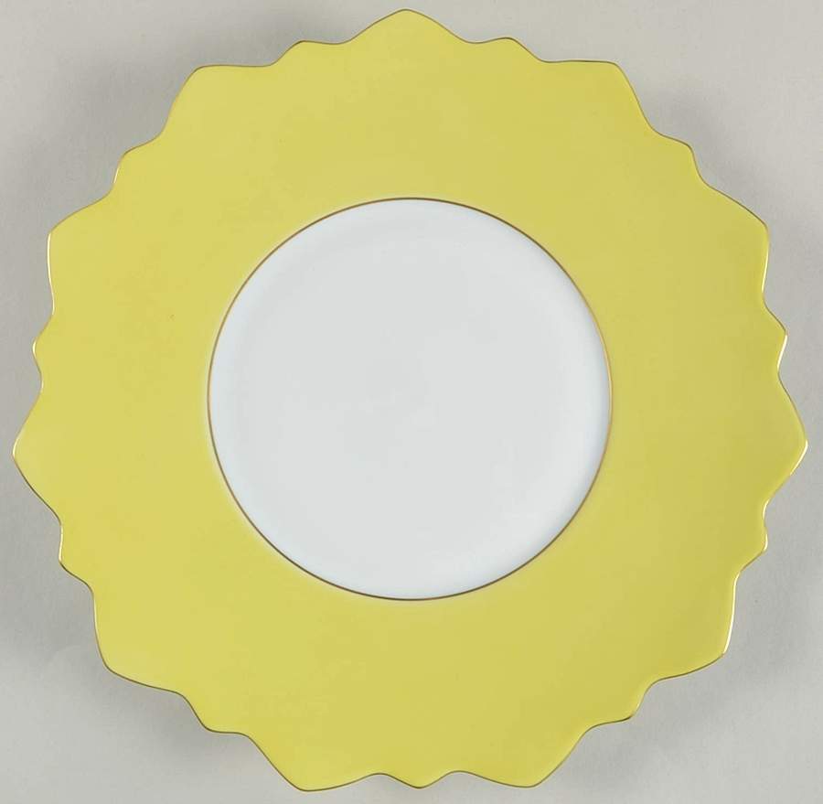 Samoa Ete Citron (Lime Green) Service Plate (Charger) by Jean Louis Coquet-1