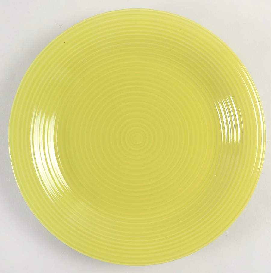 Metro Lime Green Dinner Plate by Certified International-1