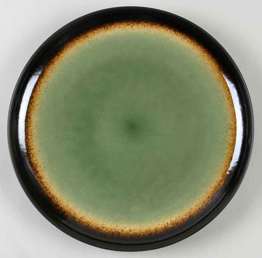 Reactive Stackable Jade Dinner Plate by The Cellar (China)-1