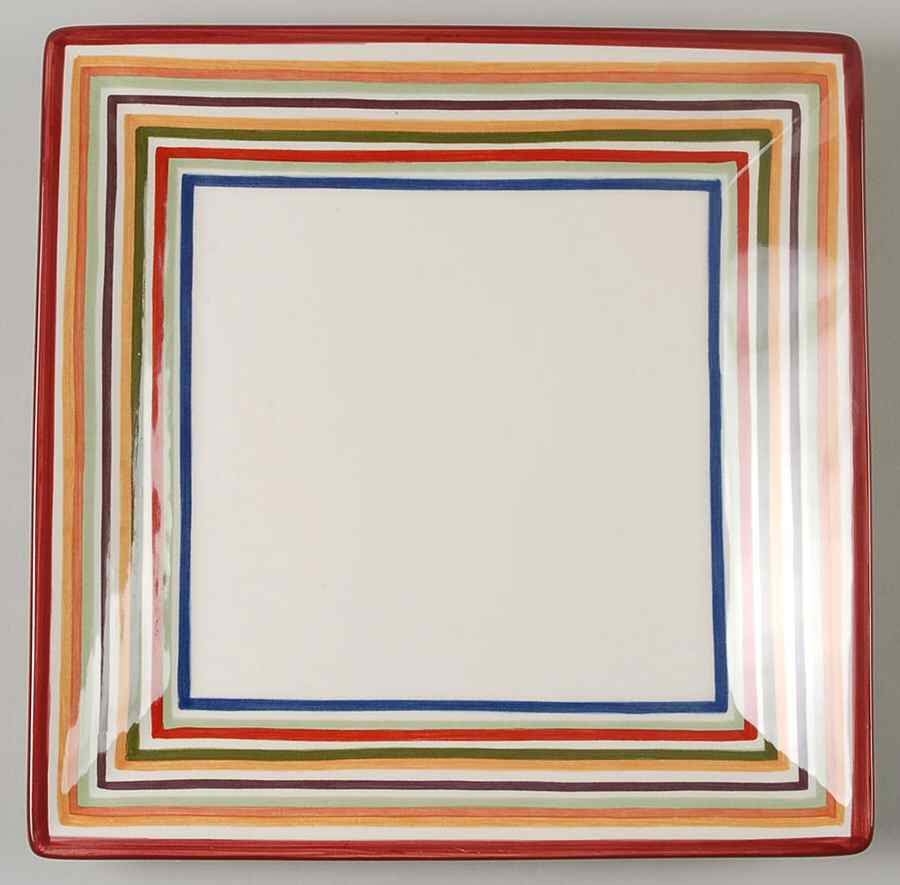 Avenida Square Dinner Plate by Corsica Home-1