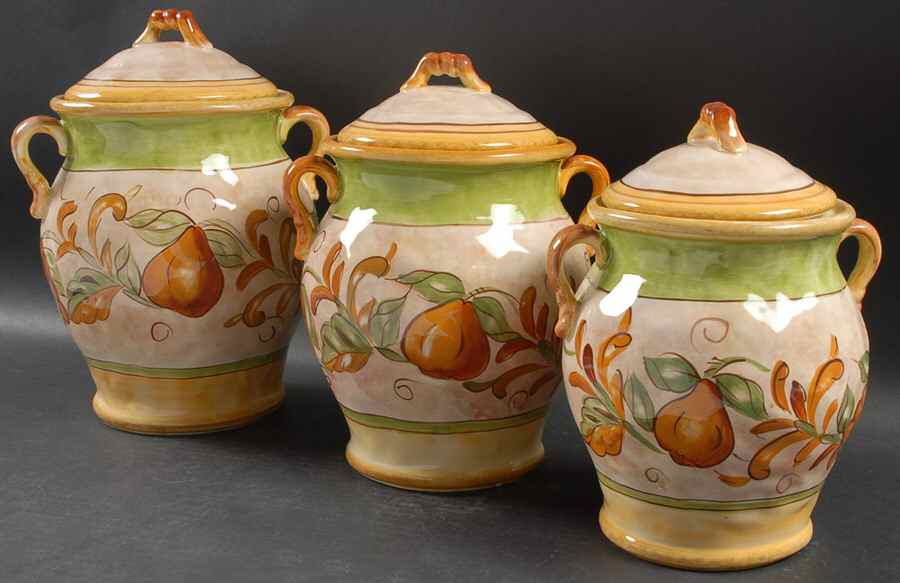 Milano (3 Piece) Canister Set (Box Set) by Certified International-1