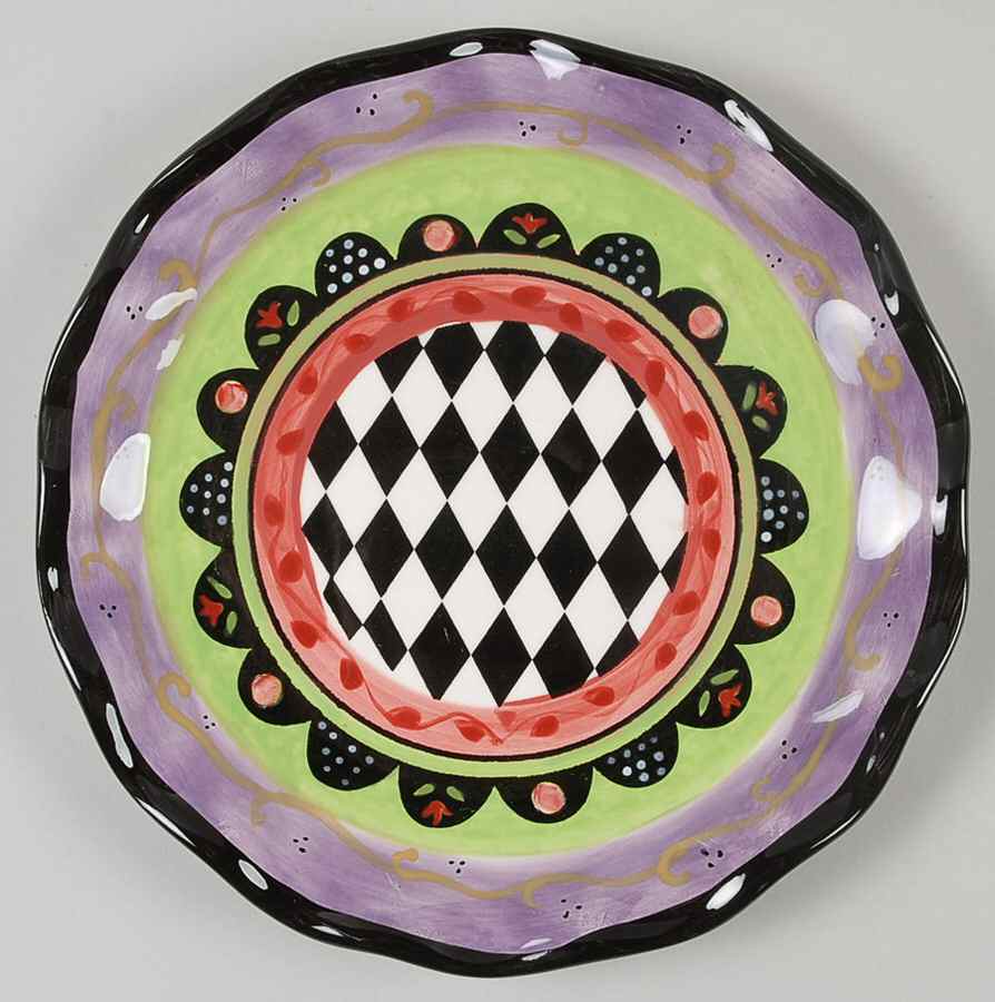 Rose Garden Salad/Dessert Plate by Certified International-1