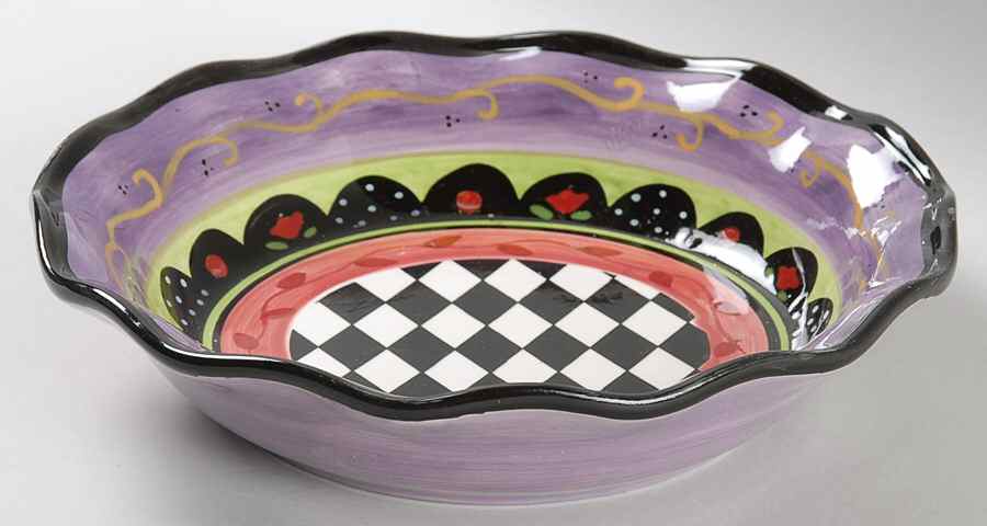 Rose Garden 9" Soup/Pasta Bowl by Certified International-1