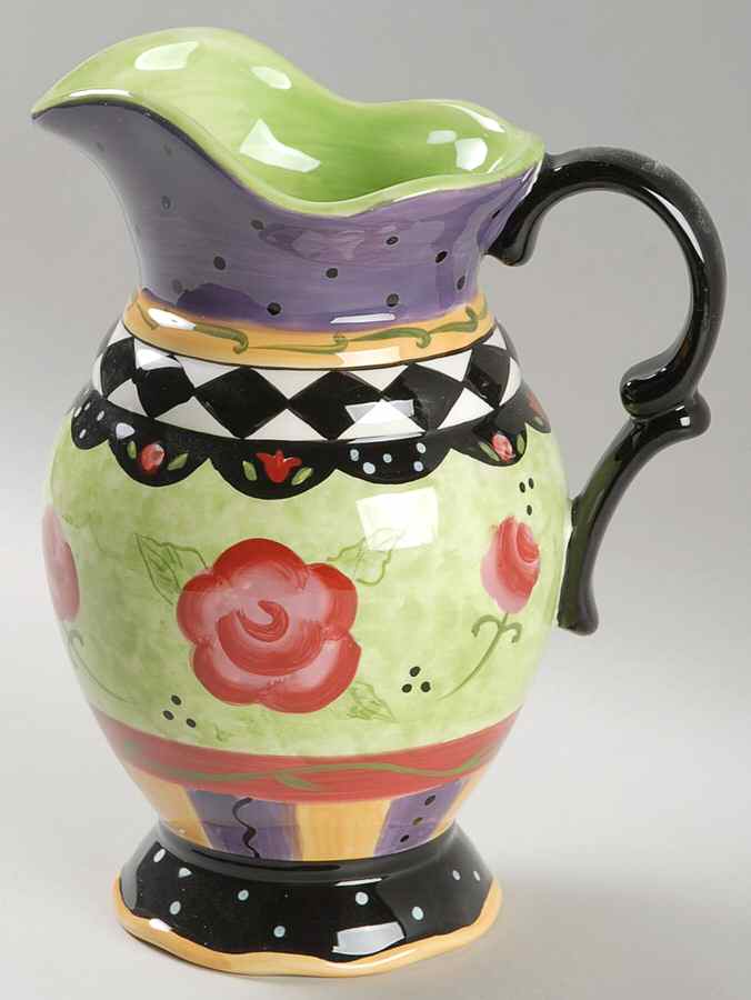 Rose Garden 40 Oz Pitcher by Certified International-1
