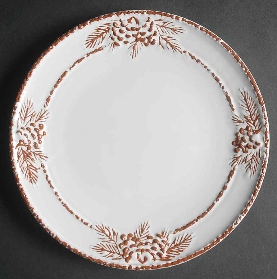 Pine Cone Salad Plate by Certified International-1