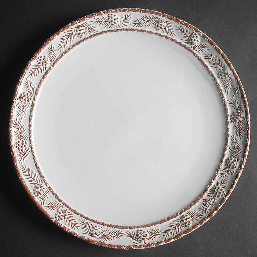 Pine Cone Dinner Plate by Certified International-1