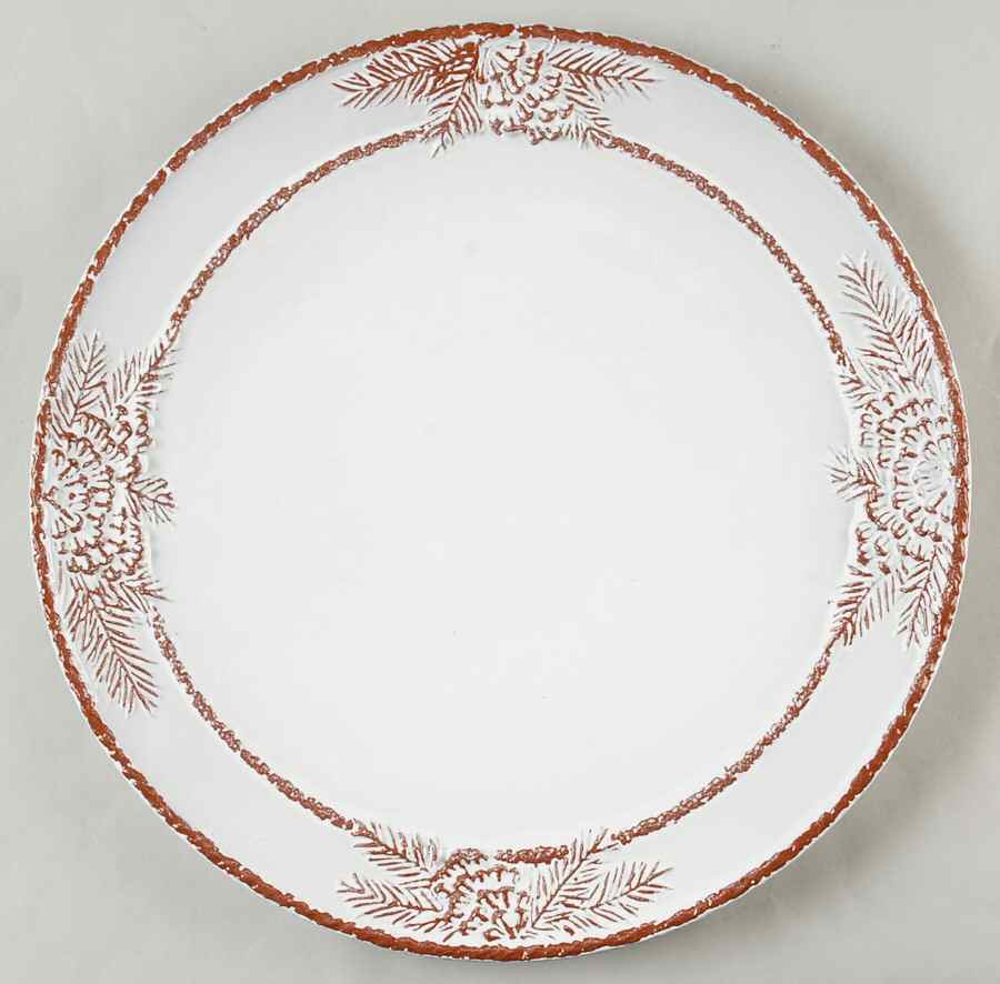 Pine Cone 13" Chop Plate (Round Platter) by Certified International-1