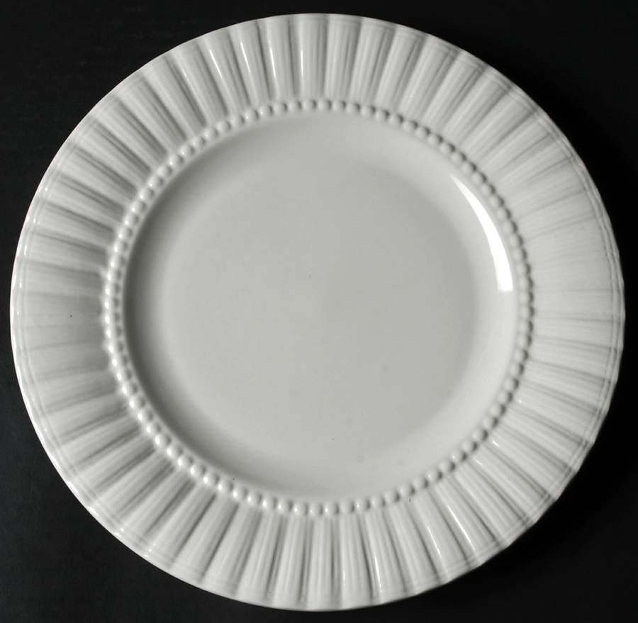 Beaded Shell 12" Chop Plate (Round Platter) by Chatham Tableware-1