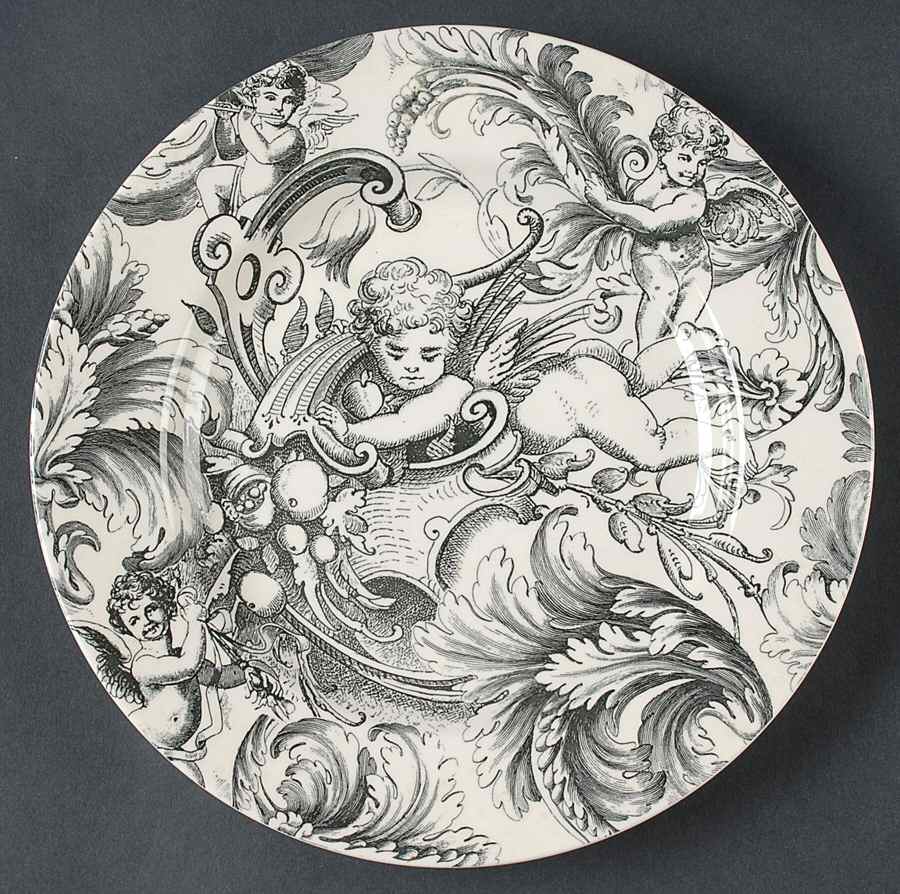 CXG13 Black Dinner Plate by Copeland & Garrett-1