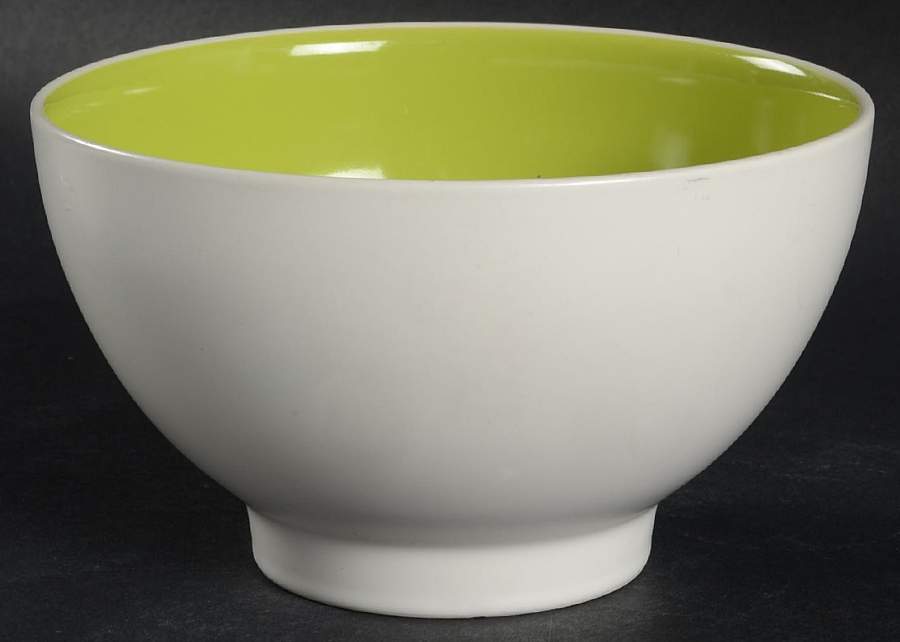 Max Green Soup/Cereal Bowl by Crate & Barrel-1