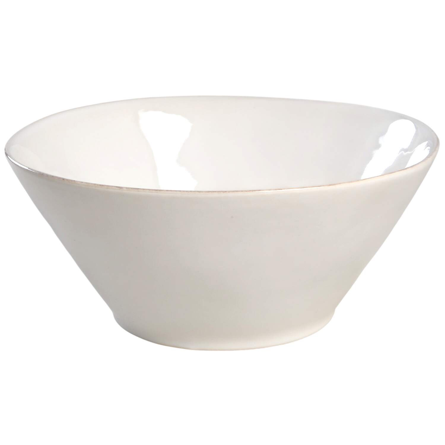 Marin White Individual Dinner Bowl by Crate & Barrel-1