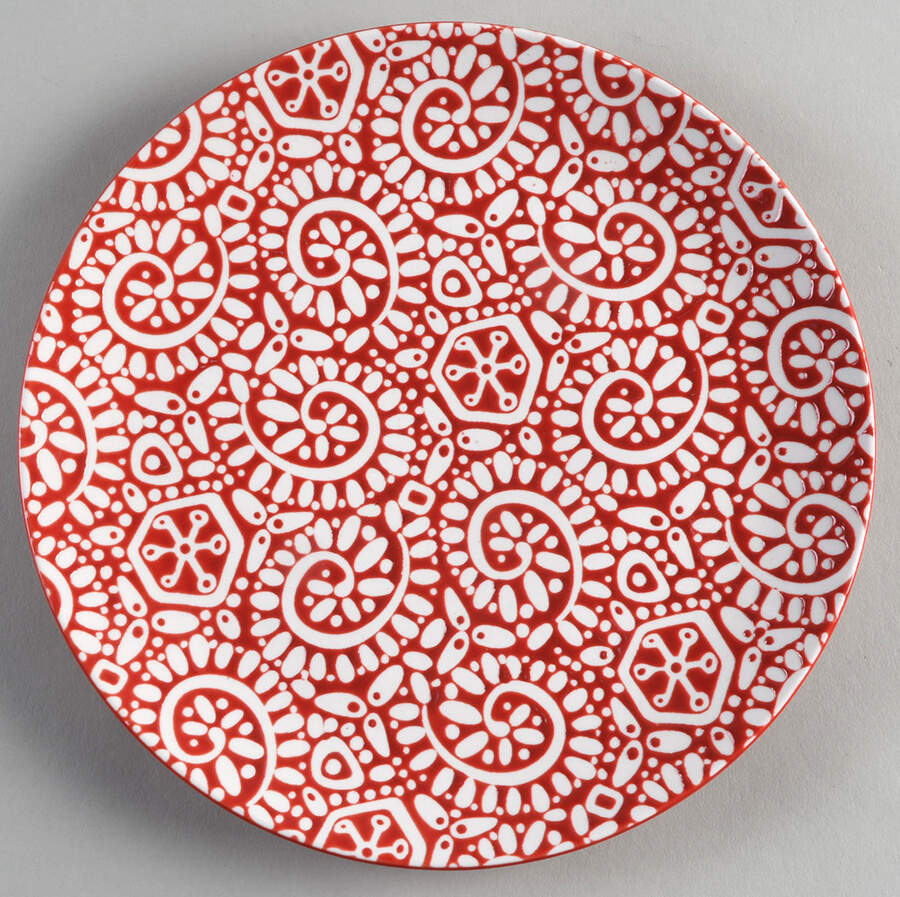 Delilah Salad/Dessert Plate by Crate & Barrel-1