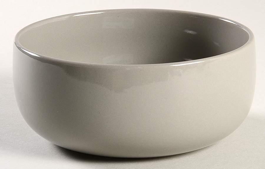 Camden Stone Gray Soup/Cereal Bowl by Crate & Barrel-1