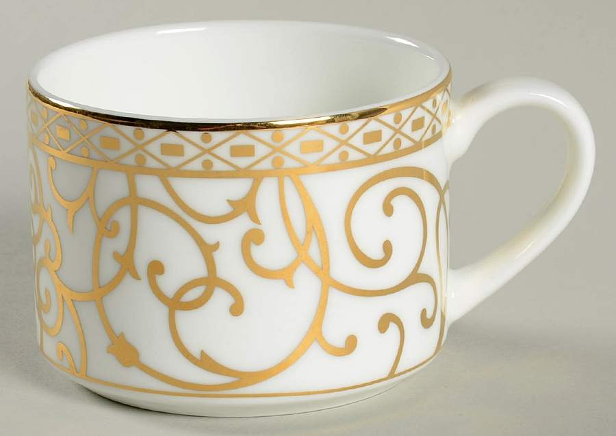 Athena Flat Cup by Darbie Angell (Cru Dinnerware)-1