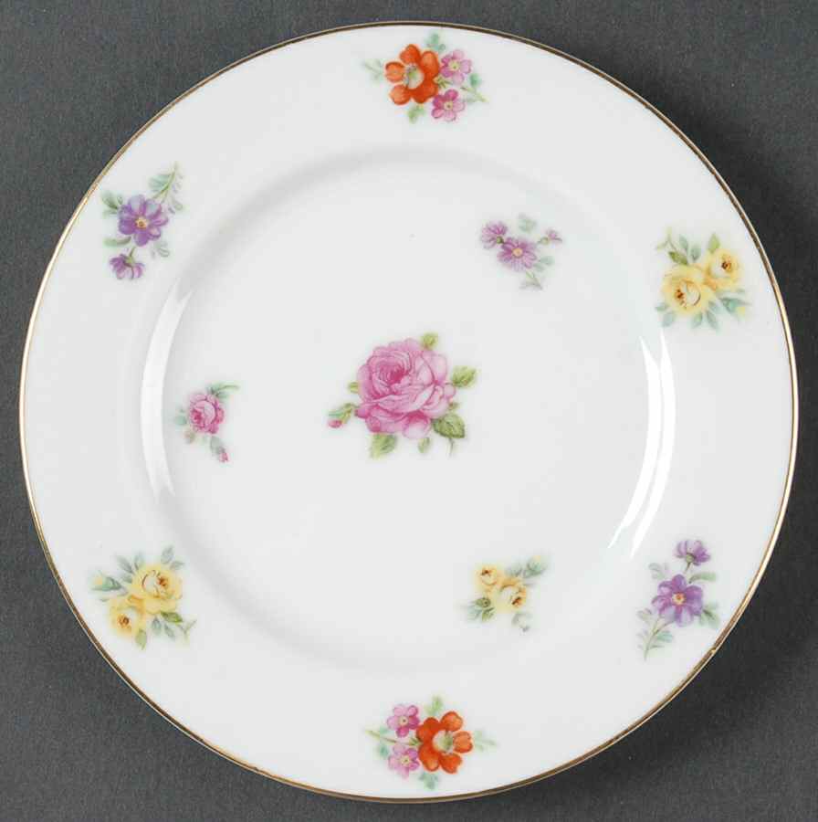 CJX4 Bread & Butter Plate by Castle China (Japan)-1