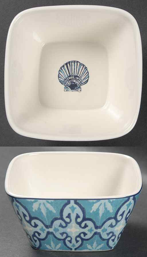 Trade Winds Individual Square Ice Cream Dish by Certified International-1