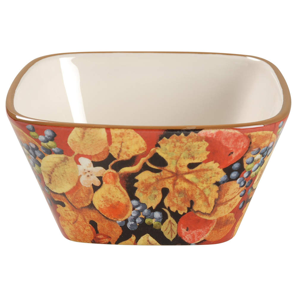 Wine Tour Individual Square Ice Cream Dish by Certified International-1