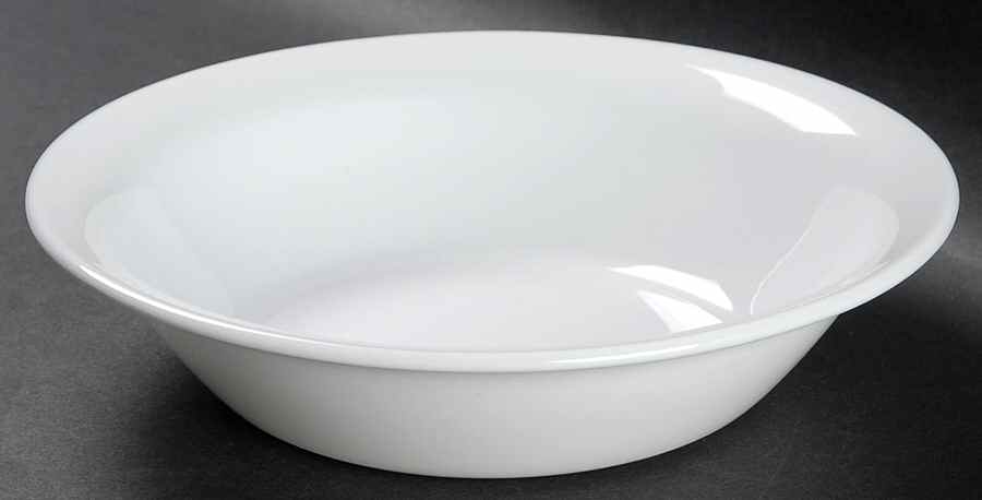 Dazzling White (Corelle) Soup/Cereal Bowl by Corning Corelle-1