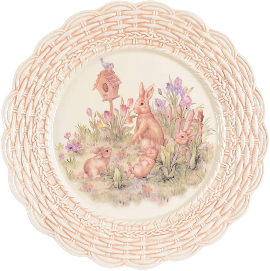 Easter Treasures Dinner Plate by Cracker Barrel-1