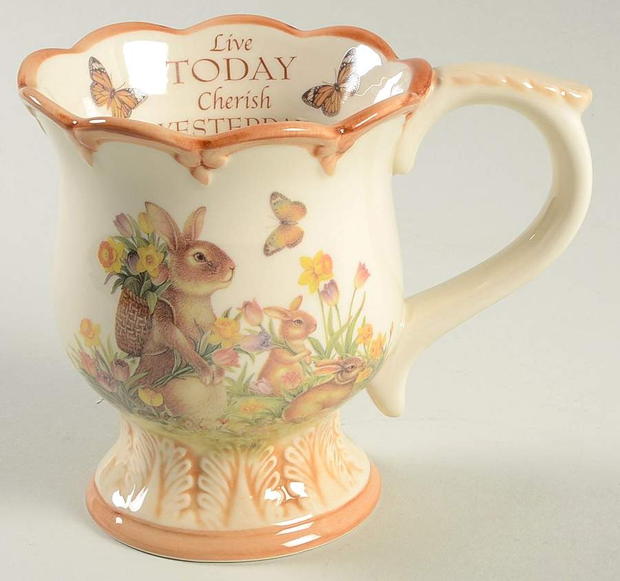 Easter Traditions Footed Mug by Cracker Barrel-1