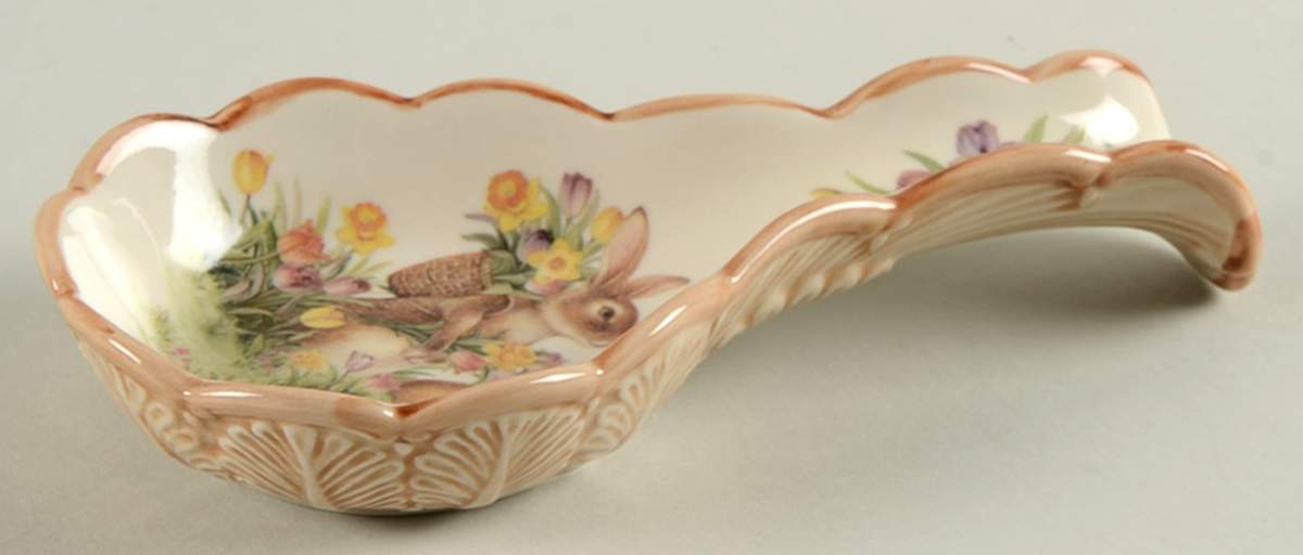Easter Traditions Spoon Rest/Holder (Holds 1 Spoon) by Cracker Barrel-1