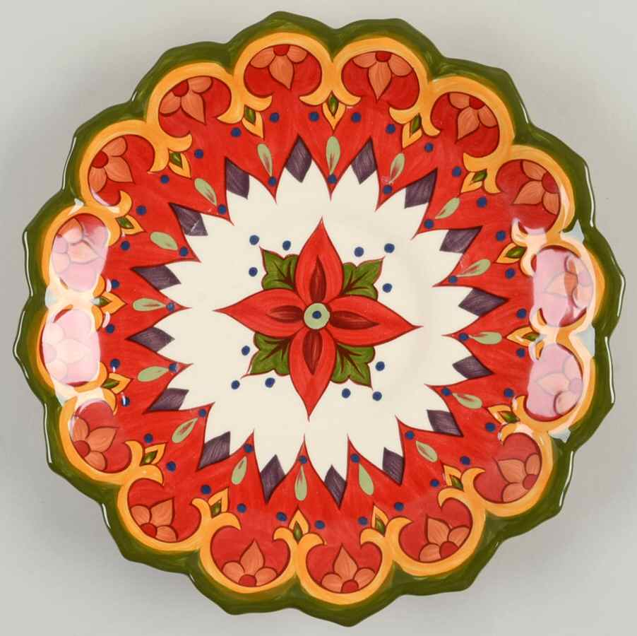 Tivoli Salad Plate by Corsica Home-1